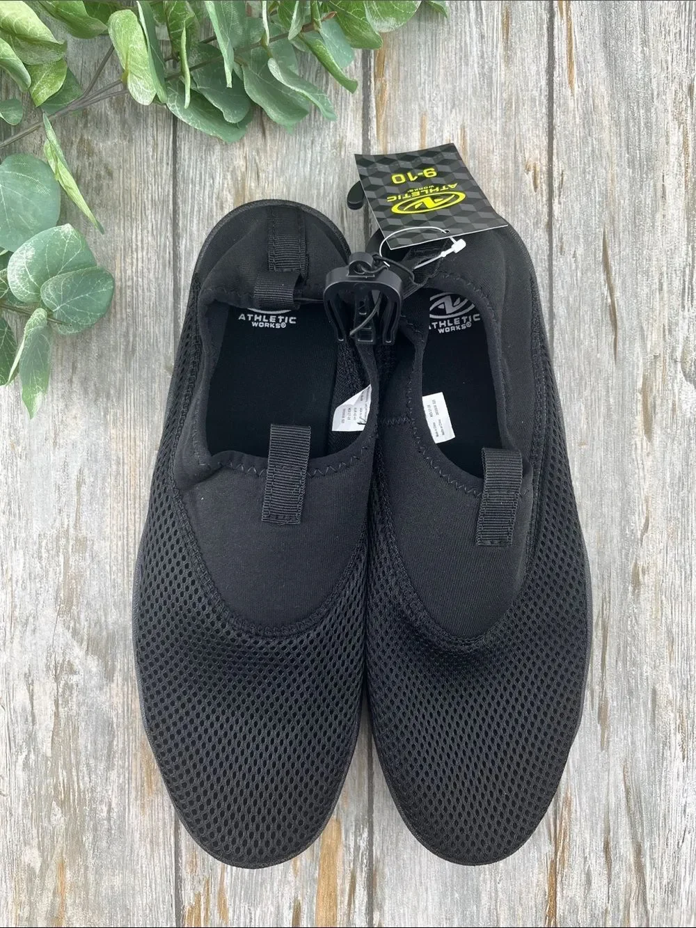 Men’s Lightweight Comfy Beach Water Shoes Auqua Sock Size 9-10